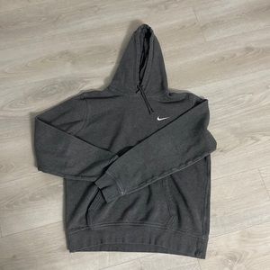 Nike hoodie dark grey mens size L